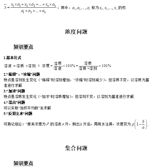 MPAcc数学备考应用题知识要点比例百分比利润率变化率问题知识点