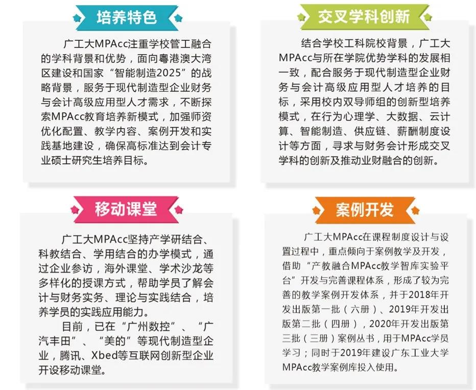 2021MPAcc招生简章：广东工业大学2021年MPAcc招生简章