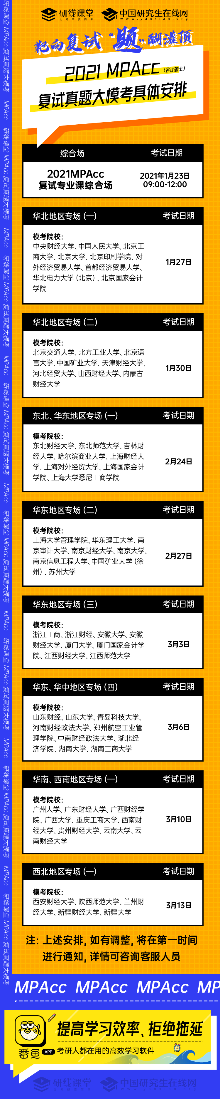 2021独家定向MPAcc复试真题大模考来啦!